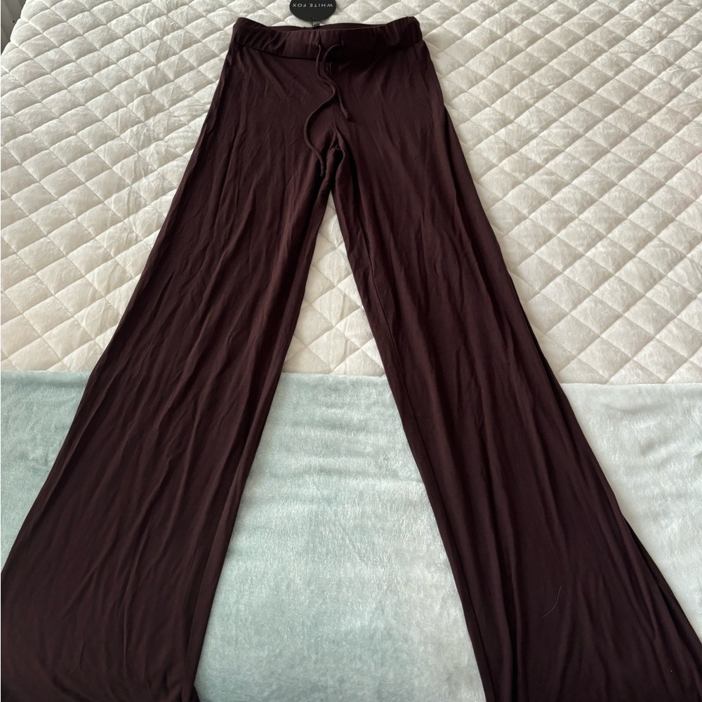White fox leggings